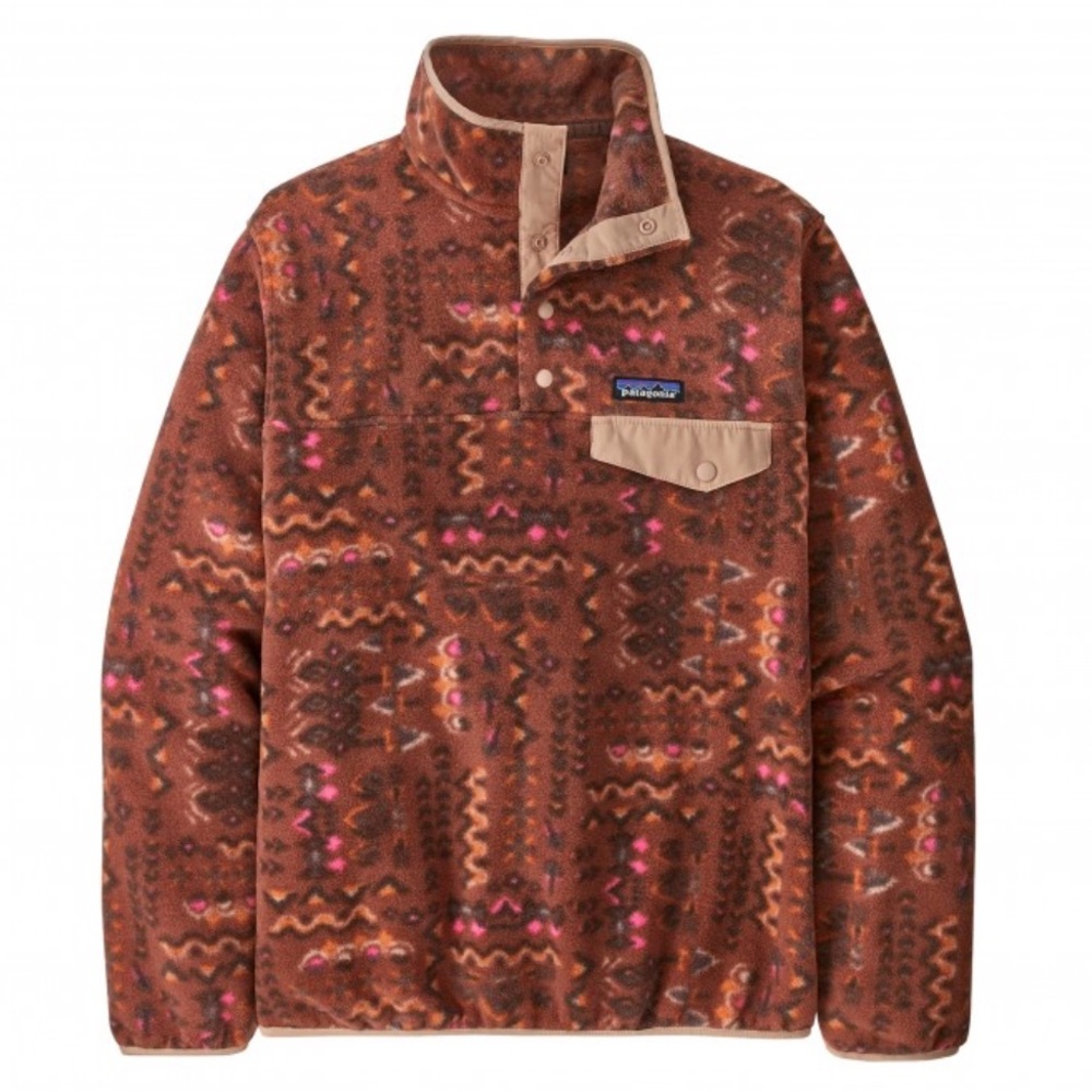 Women's Lightweight Synchilla® Snap-T® Pullover - Wandering Woods Sisu Brown